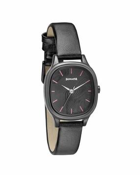 sonata Linnea Dial Leather Strap Watch - NU8173NL01-picture-33