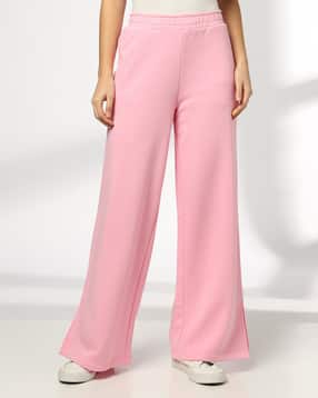 teamspirit Women Relaxed Fit Side Slit Flared Track Pants-picture-14