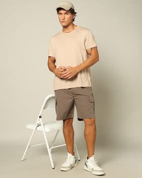 fort collins Men Regular Fit Cargo Shorts-picture-11