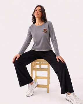 buda jeans co Women 2-Piece T-Shirt & Pyjamas Set-picture-29