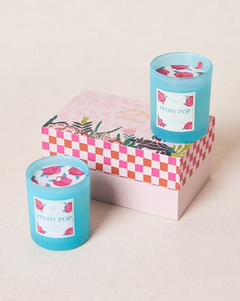 CHUMBAK Peony Pop Candles Gift Set