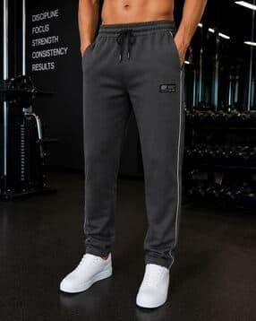 urban warms Men Mid-Rise Straight Track Pants    -picture-21