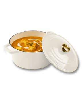 cumin co. Induction-Safe Iron Dutch Oven Pot with Lid-picture-17