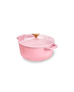 Induction-Safe Iron Dutch Oven Pot with Lid-image-40