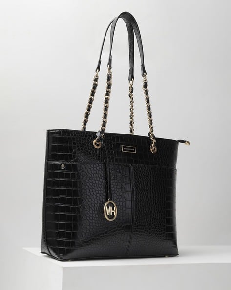 VAN HEUSEN Women Croc-Embossed Tote Bag