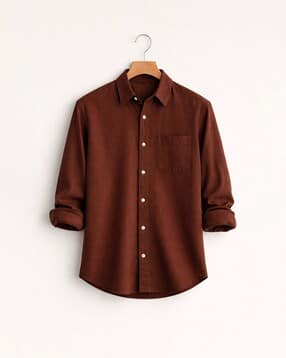 buda jeans co Men Regular Fit Shirt with Spread Collar -picture-28