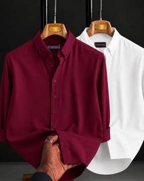 combraided x ag Men Pack of 2 Regular Fit Shirts with Patch Pocket-picture-17