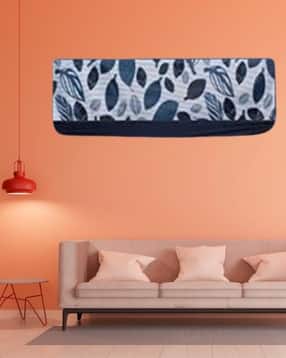Leaf Print Indoor AC Cover - 46 cm x 34.29 cm-image-34