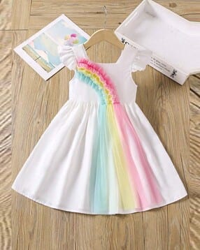 pamberston Girls Colour-block A-line Dress-picture-50