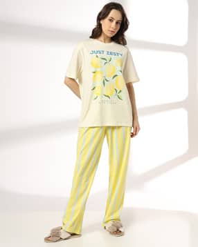 rio Women All-Over Print T-Shirt & Pyjamas Set-picture-15