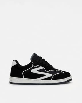 snitch Men Colourblock Round-Toe Lace-Up Casual Shoes-picture-50