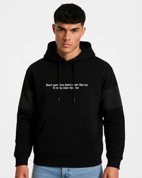 jump cuts Men Regular Fit Printed Hooded-picture-21