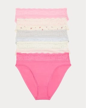 marks & spencer Pack of 5 Mid Rise Hipsters-picture-14
