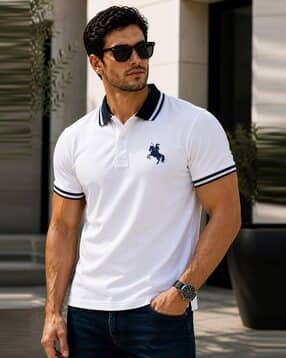 neonomad Men Regular Fit Polo-Neck T-Shirt-picture-26