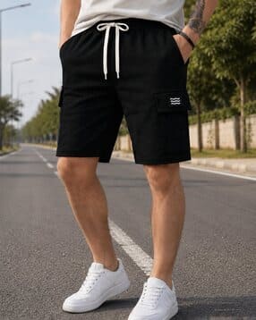 fabflee x ag Men Regular Fit Shorts with Insert Pockets-picture-37