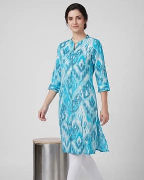 r&b Women Printed Straight Kurta-picture-26