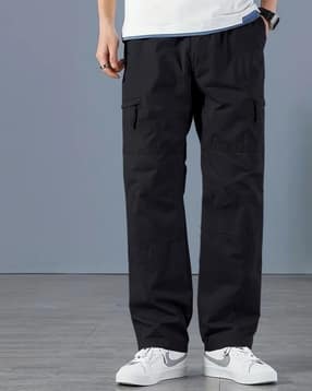 alpha tribe Women Relaxed Fit Mid-Rise Cargo Pants-picture-38