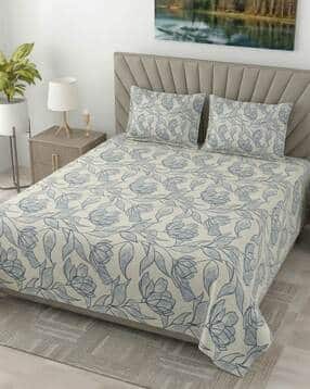 mafatlal Cotton King Bedsheet with Pillow Cover-picture-17