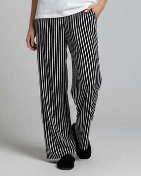 only basic Women Striped Regular Fit Pyjamas with Elasticated Waist-picture-15