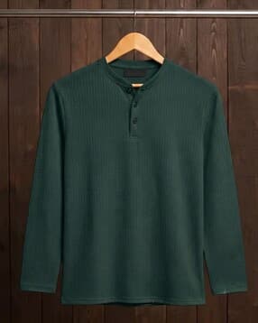 buda jeans co Men Regular Fit Henley T-Shirt-picture-11