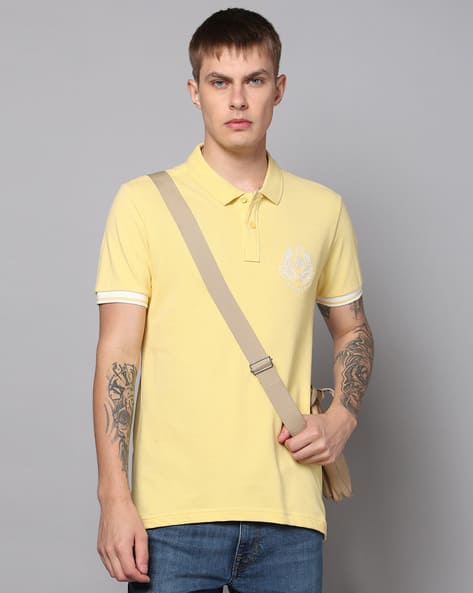 U.S. Polo Assn. Men Slim Fit Pique Polo T-Shirt