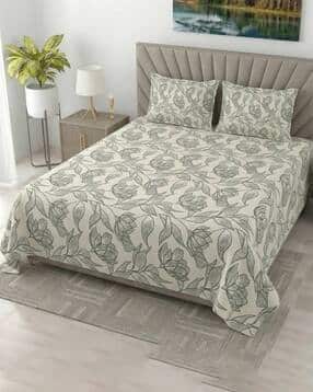 mafatlal Cotton King Bedsheet with Pillow Cover-picture-14