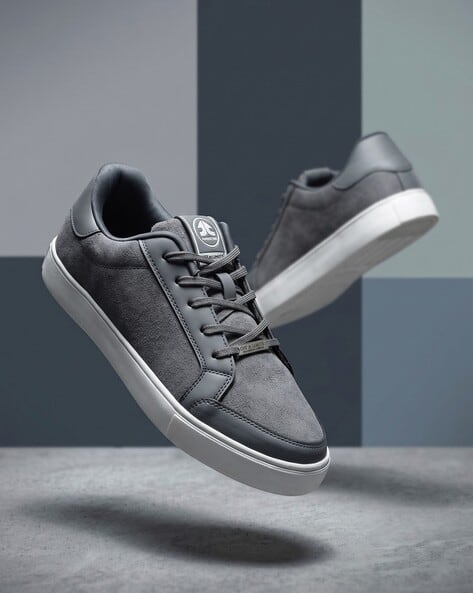 Men Round-Toe Lace-Up Shoes