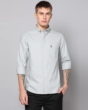 u.s. polo assn. Men Button Down-Collar Tailored Fit Shirt-picture-20