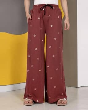 kryptic Women Cotton Baggy Fit Printed Pyjamas-picture-37