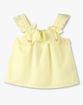 kg frendz Girls Regular Fit Woven Top-picture-53