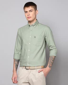 u.s. polo assn. Men Button Down-Collar Tailored Fit Shirt-picture-16