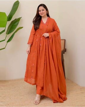 srilica Women Embroidery Anarkali Kurta Set-picture-17