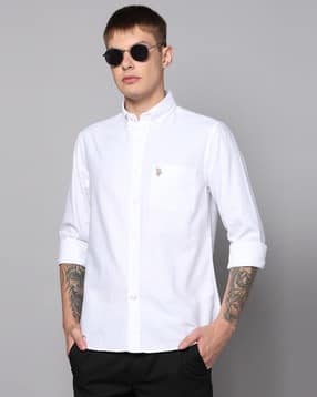 u.s. polo assn. Men Button Down-Collar Tailored Fit Shirt-picture-42