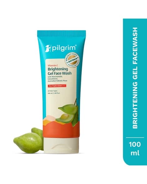 Pilgrim Vitamin C Gel Face Wash With Kakadu Plum & Lime Pearl