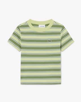 lacoste Striped Regular Fit Round-Neck T-Shirt-picture-13