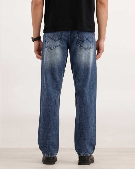 WROGN Men Mid-Rise Relaxed-Fit Jeans - Image 3