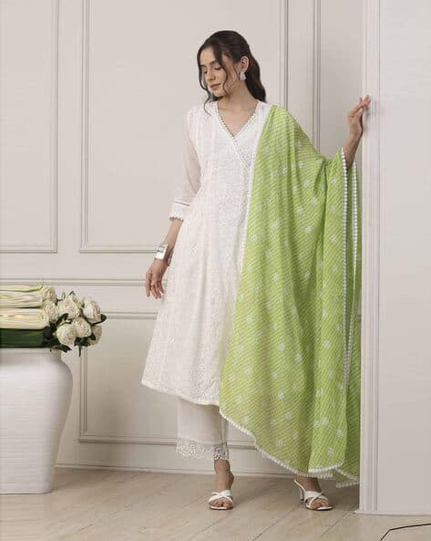 Biba Women Flared Kurta Set