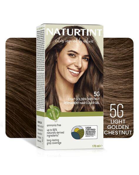 NATURTINT Permanent Hair Colour Gel Light Golden Chestnut 5G