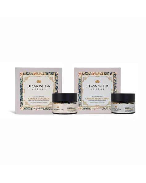 JIVANTA Set of 2 Kanaka Day and Night Creams - 50 g