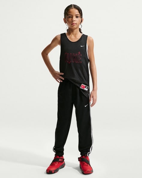 NIKE Girls Dri-Fit Hybrid Football Training Regular Fit Jersey