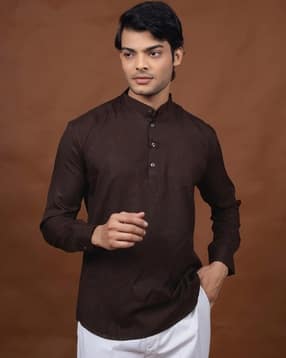 varbandhan Men Regular Cotton Short Kurta -picture-22