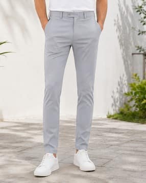 buda jeans co Men Slim Fit Mid-Rise Trousers-picture-36