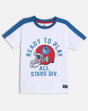 Boys Graphic Print T-Shirt-image-13