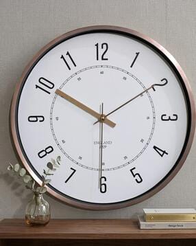 random Silent Sweep Analog Wall Clock - 36 cm-picture-32