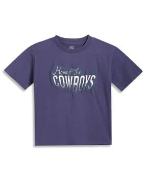 Boys Typographic Print T-Shirt-image-22