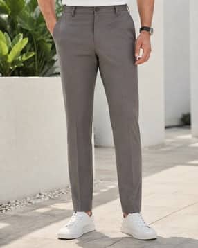 buda jeans co Men Slim Fit Mid-Rise Trousers-picture-47