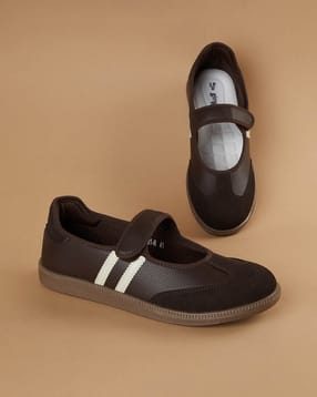 ginger by lifestyle Women Striped Shoes with Velcro Closure-picture-13
