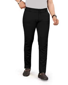buda jeans co Men Slim Fit Mid-Rise Trousers-picture-32