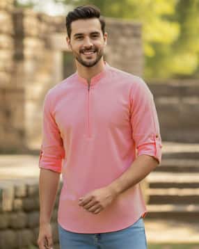neonomad Men Regular Fit Short Kurta-picture-33