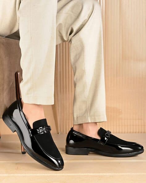 Buda Jeans Co Men Leather Slip-On Loafers Shoe